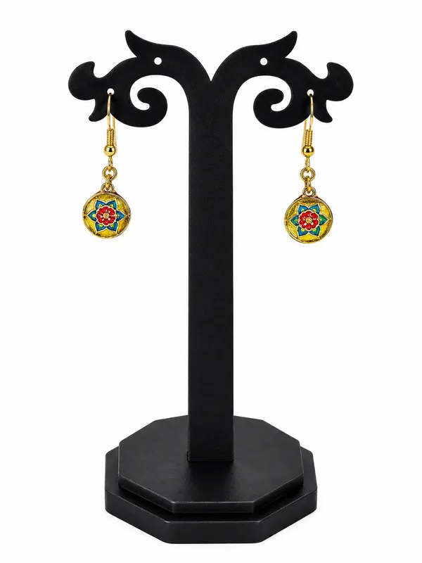Gold_Multicolour_Meenakari_Reversible_Floral_Dangler_Earrings_For_Women