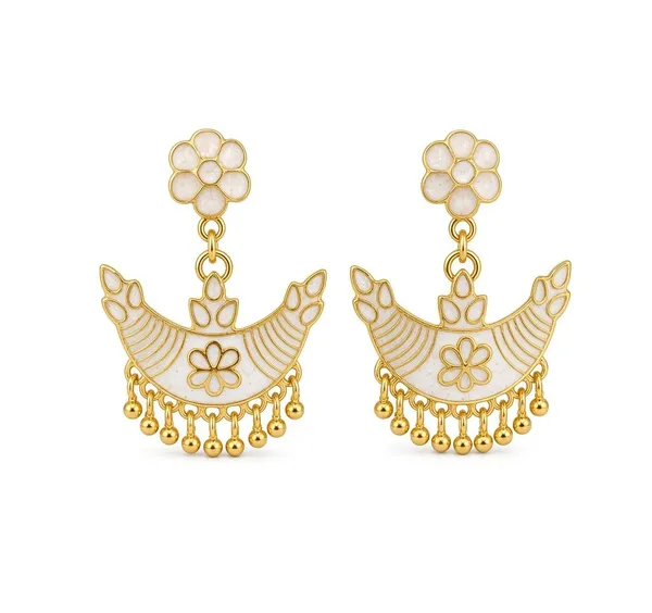 Gold_Plated_Meenakari_Floral_Chandbali_Earrings_For_Women