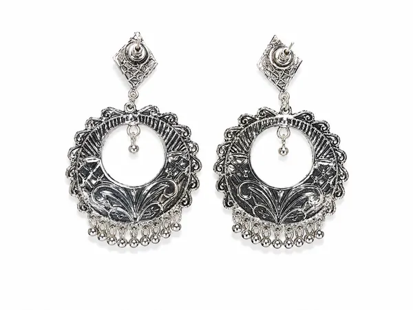 Silver_Oxidised_Meenakari_Chandbali_Stud_Dangler_Earrings_For_Women