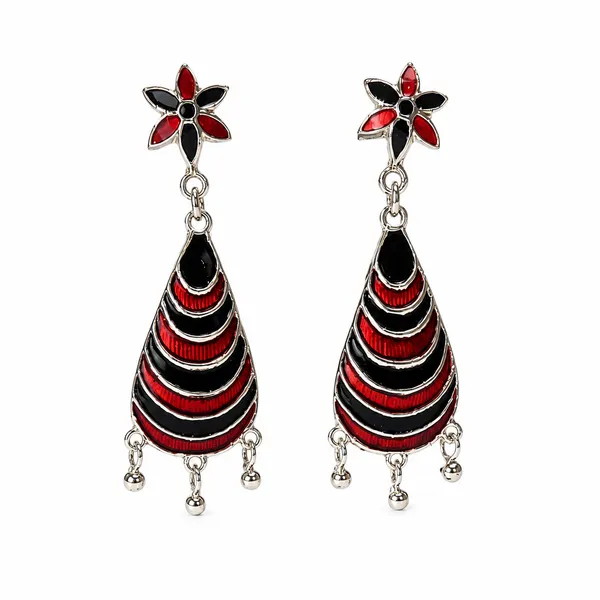 Silver_Plated_Meenakari_Earrings_For_Women