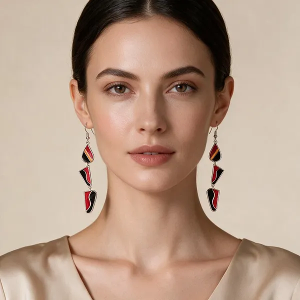 Red_Black_Paka_Meena_Bronze_Alloy_Dangler_Earrings_For_Women