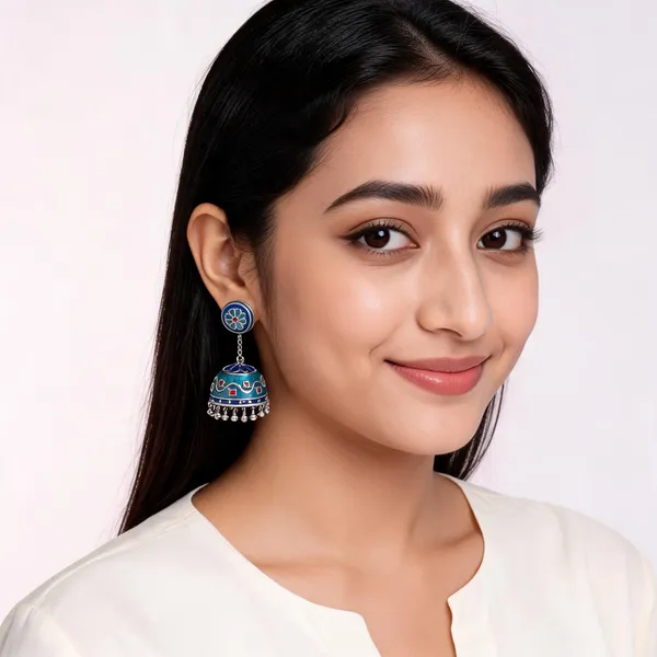 Multicolour_Meenakari_Floral_Dome_Jhumka_Earrings_For_Women