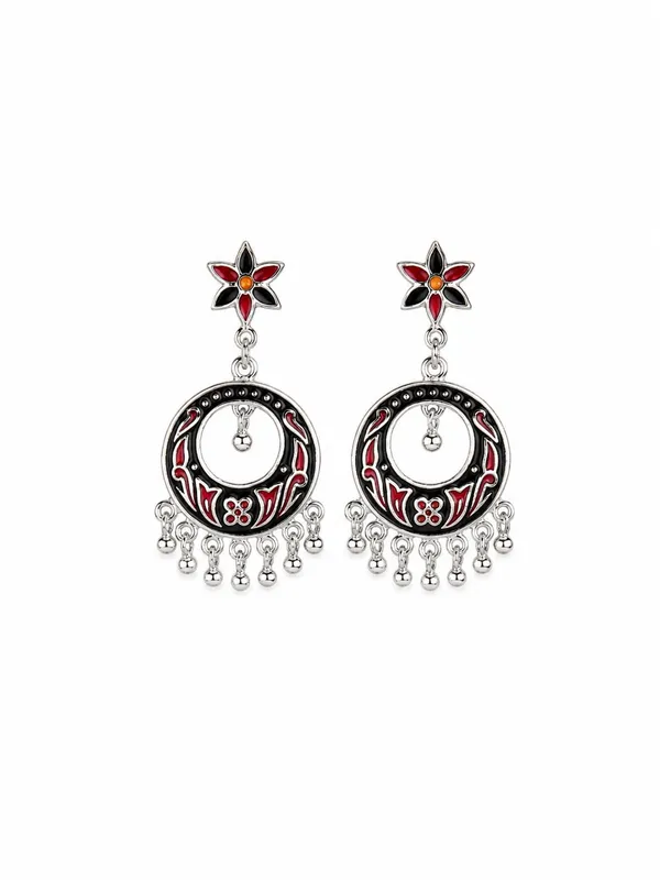 Silver_Plated_Paka_Meena_Dangle_Earrings_For_Women