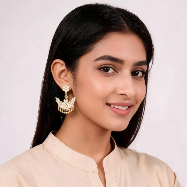 Gold_Plated_Meenakari_Floral_Chandbali_Earrings_For_Women