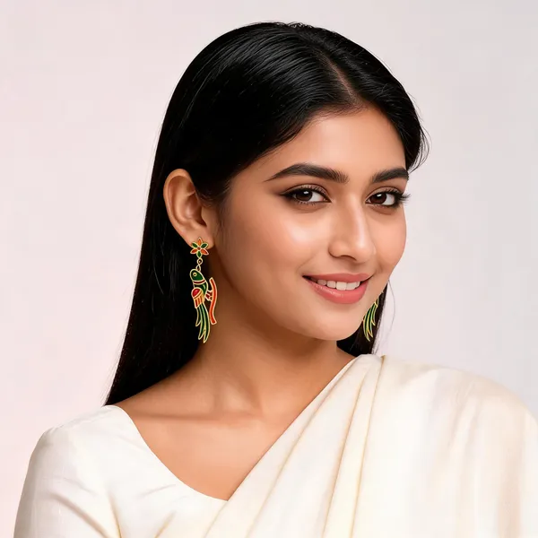 Multicolour_Enamel_Meenakari_Dangler_For_Women