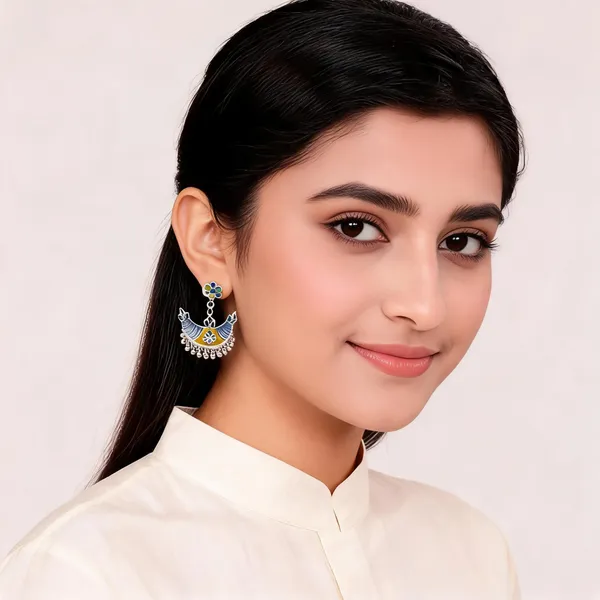 Silver_Plated_Paka_Meena_Earrings_For_Women