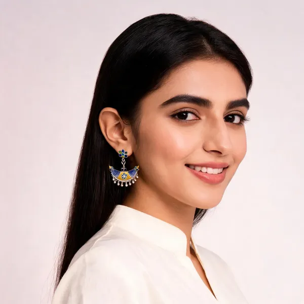 Silver_Plated_Paka_Meena_Earrings_For_Women