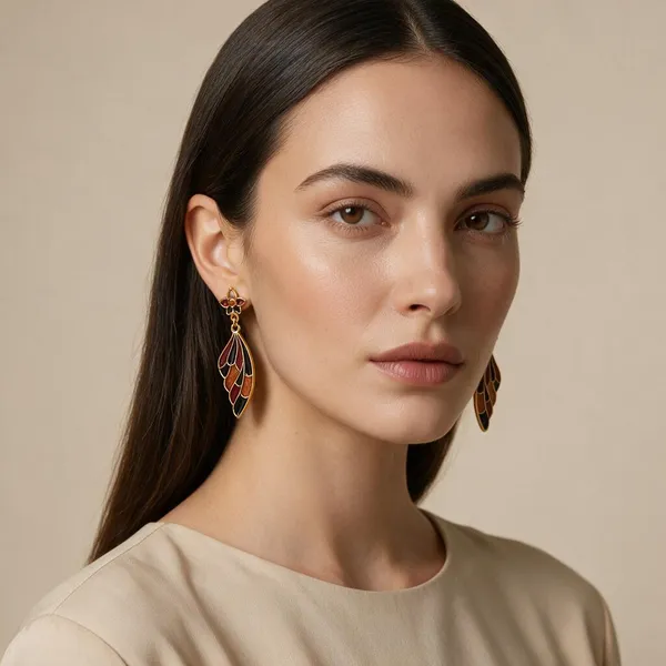Gold_Plated_Meenakari_Leaf_Drop_Earrings_For_Women