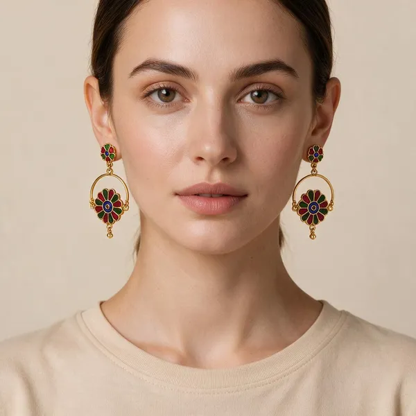 Gold_Plated_Meenakari_Earrings_For_Women