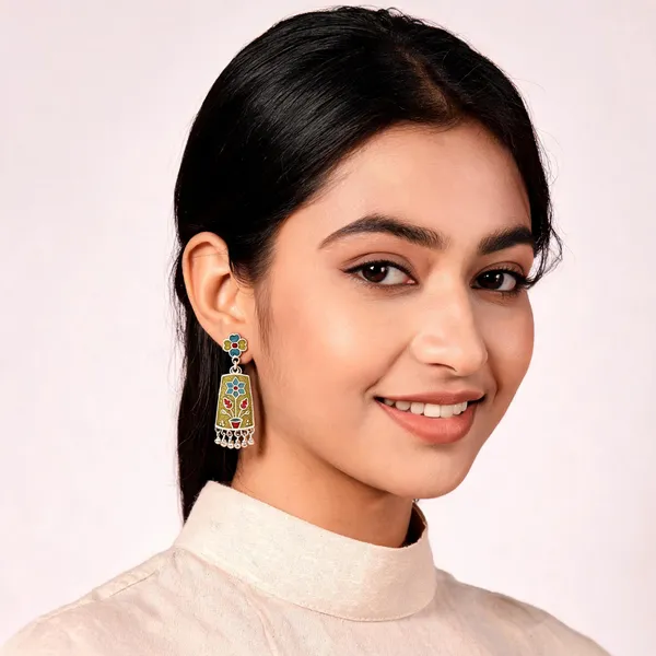 Multicolour_Meenakari_Dangler_For_Women