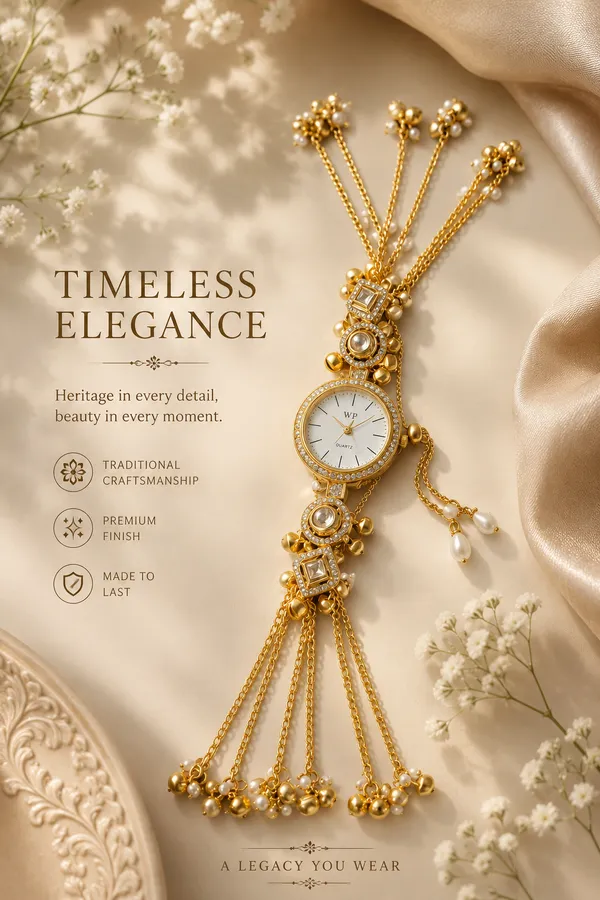 Gold_Traditional_Bracelet_Watch_for_Women