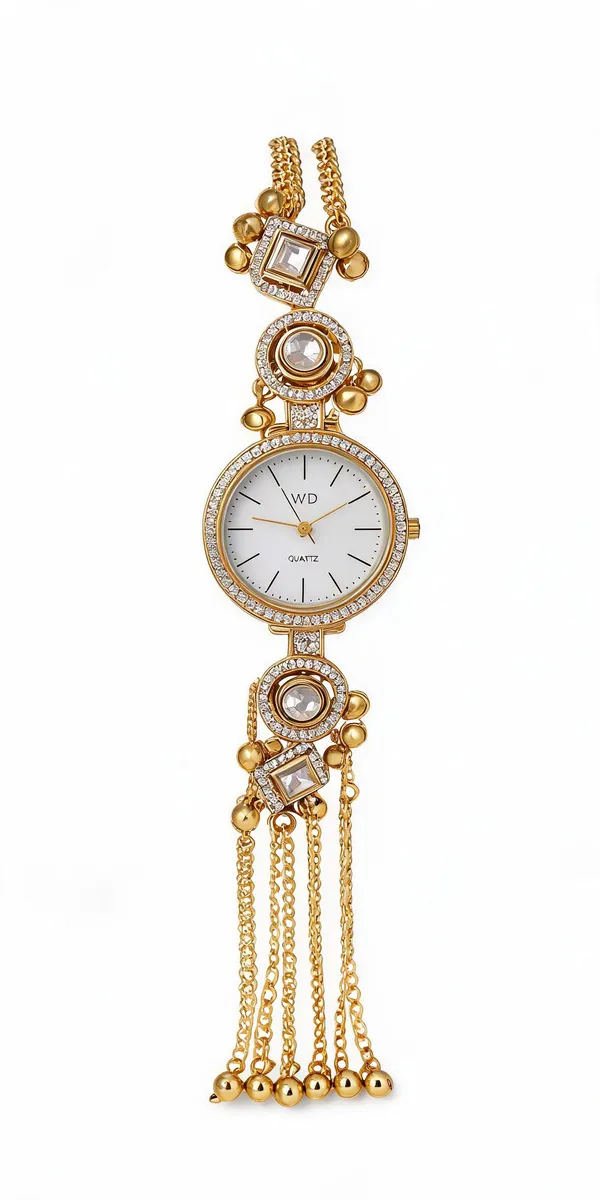 Gold_Tone_Embellished_Pendant_Watch_for_Women