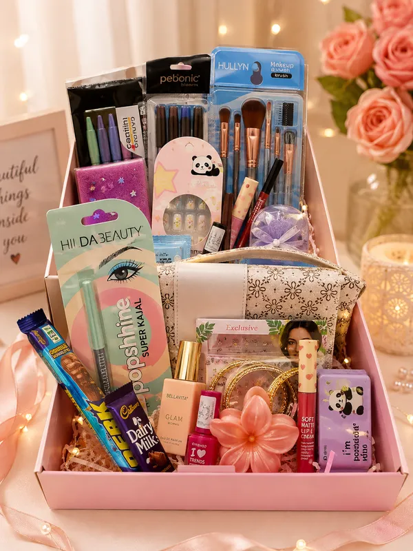Pink_Beauty_Makeup_Gift_Hamper