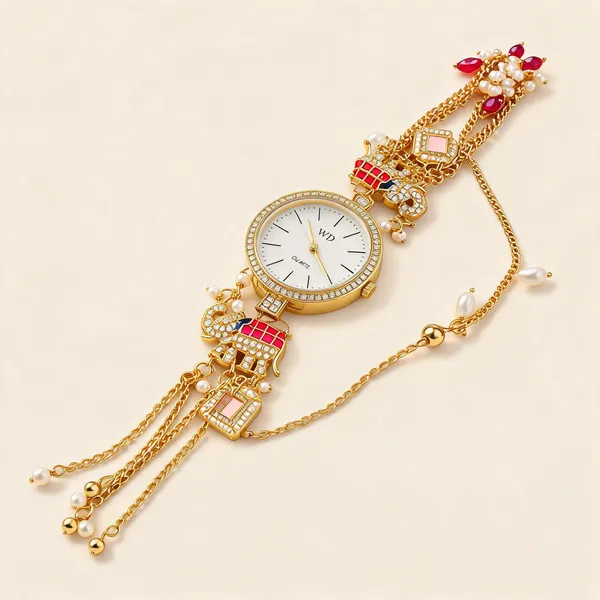 Gold_Tone_Embellished_Analog_Bracelet_Watch_for_Women