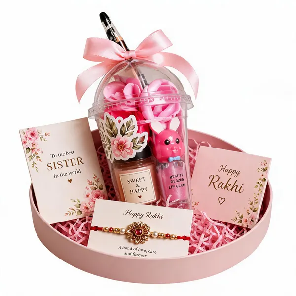 Pink_Gift_Hamper_With_Lip_Gloss_And_Sweet_Jar