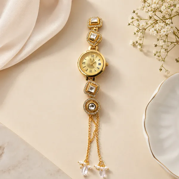 Multicolour_Decorative_Watch_Set_for_Women