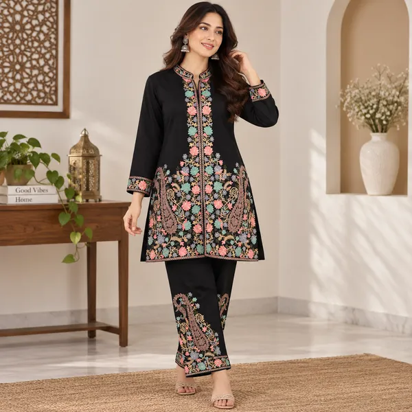Black_Woollen_Woollen_Cord_Set_For_Women