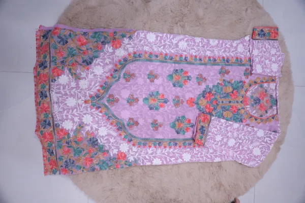 Purple_Georgette_Long_Kurta_For_Women