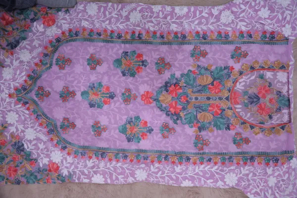 Purple_Georgette_Long_Kurta_For_Women