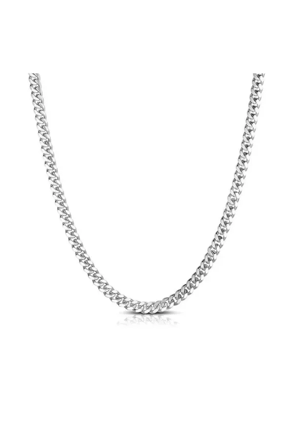 Pure_925_Silver_Plain_Cuban_Chain_For_Men