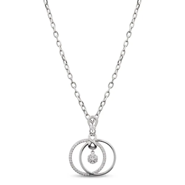 Pure_925_Silver_Double_Circle_Moissanite_Pendant_For_Women