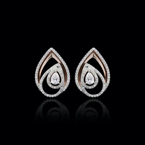 Pure_925_Silver_Leaf_Layer_Moissanite_Earrings_For_Women_Silver