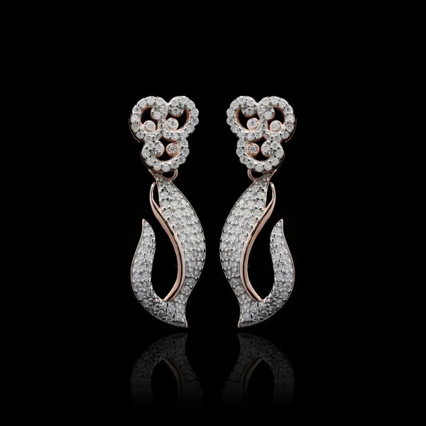 Pure_925_Silver_Drop_Moissanite_Earrings_For_Women_Gold