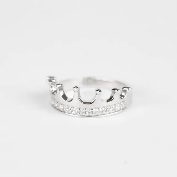 Pure_925_Silver_Crown_Ring_For_Men_Women