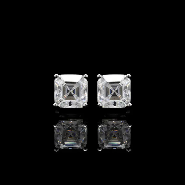Pure_925_Silver_Asscher_Cut_Moissanite_Diamonds_Studs_For_Men_Women