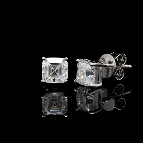 Pure_925_Silver_Asscher_Cut_Moissanite_Diamonds_Studs_For_Men_Women