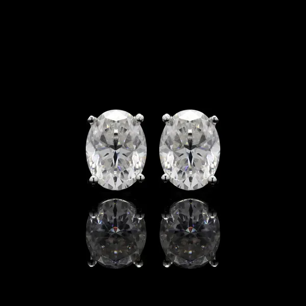 Pure_925_Silver_Oval_Cut_Moissanite_Diamond_Studs_For_Men_Women