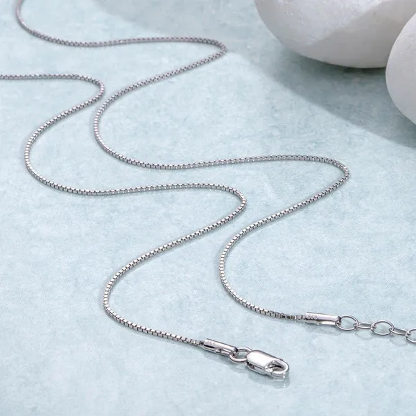 Pure_925_Silver_Box_Chain_Anklet_For_Women_Single