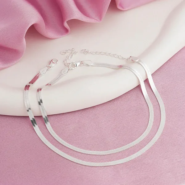 Pure_925_Silver_Snake_Chain_Anklet_For_Women_Pair