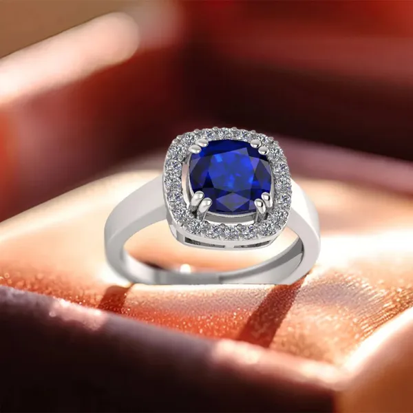 Pure_925_Silver_Sapphire_Engagement_Ring_For_Women