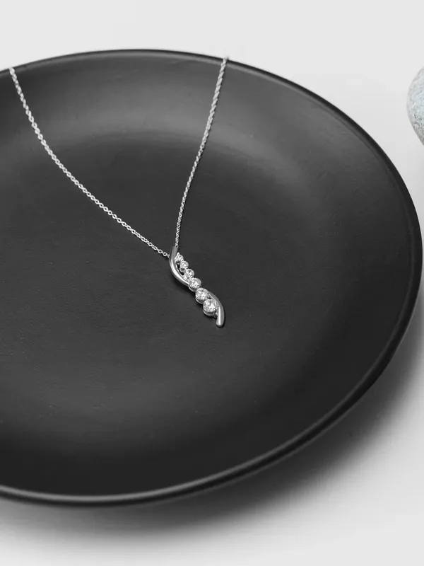 Pure_925_Silver_Princess_Swirl_Necklace_For_Women