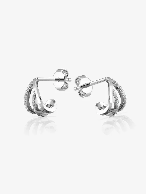 Pure_925_Silver_Belle_Huggie_Earrings_For_Women