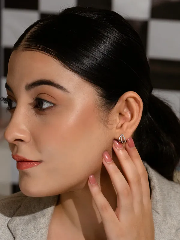 Pure_925_Silver_Belle_Huggie_Earrings_For_Women