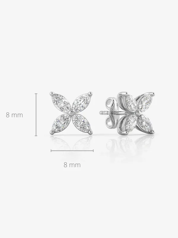 Pure_925_Silver_Marquise_Floral_Earrings_For_Women