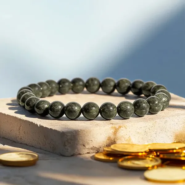 100_Natural_Pyrite_Bracelet_For_Men_Women