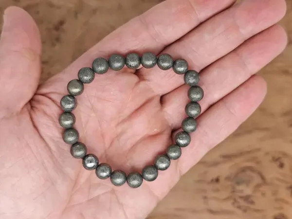 100_Natural_Pyrite_Bracelet_For_Men_Women