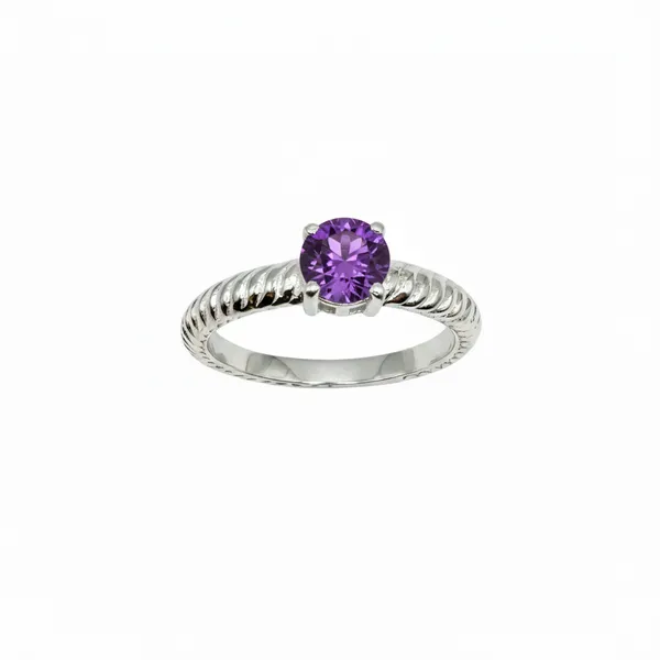 Pure_925_Silver_Ribbed_Amethyst_Ring_For_Women