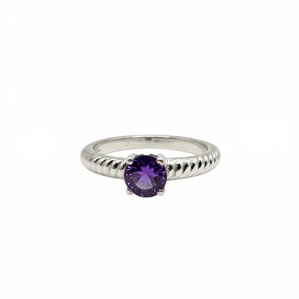 Pure_925_Silver_Ribbed_Amethyst_Ring_For_Women