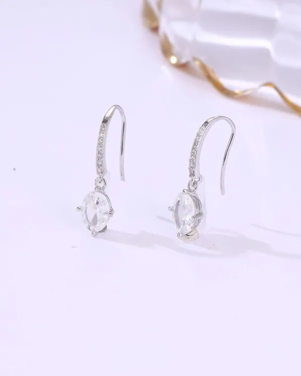Pure_925_Silver_Party_Drop_Earrings_For_Women