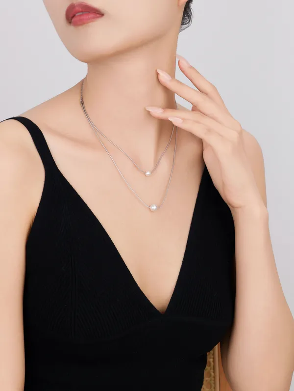 Pure_925_Silver_Double_Force_Pearl_Pendant_For_Women