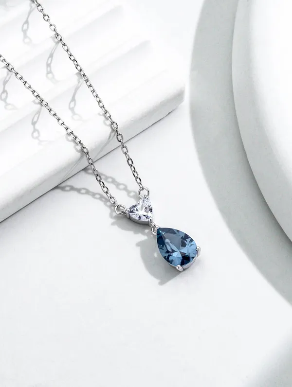 Pure_925_Silver_Heart_With_Drop_Pendant_For_Women