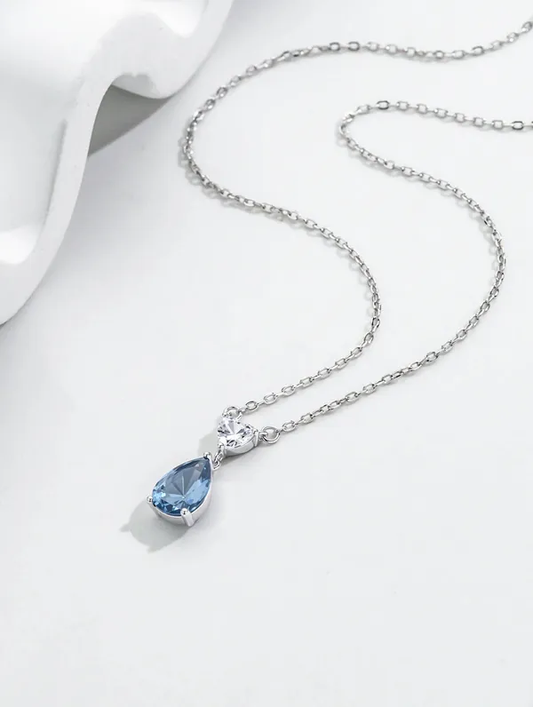 Pure_925_Silver_Heart_With_Drop_Pendant_For_Women