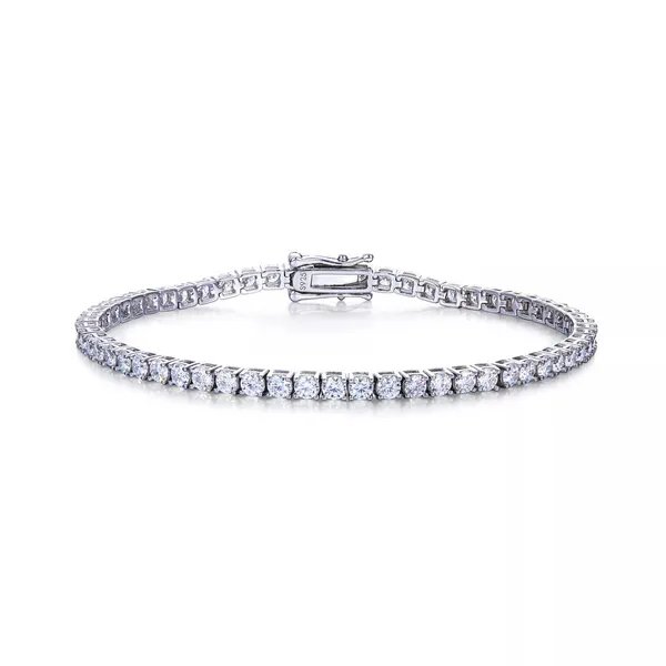 Pure_925_Silver_Moissanite_Diamonds_Round_Cut_Tennis_Bracelet_For_Men_Women