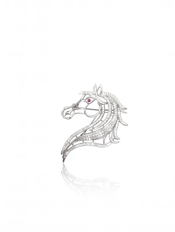 Pure_925_Silver_Imperial_Horse_Crest_Brooch