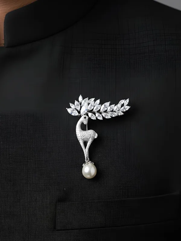 Pure_925_Silver_Graceful_Fawn_Brooch