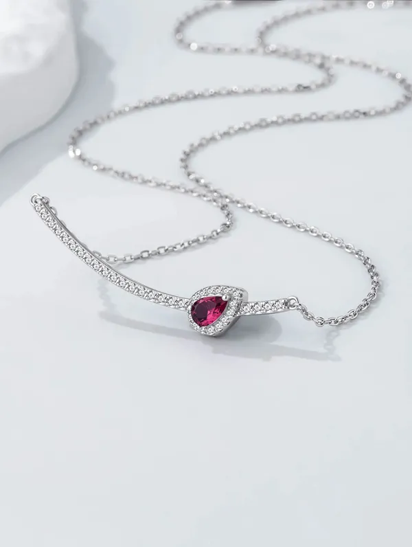 Pure_925_Silver_Pink_Leaf_Charm_Pendant_For_Women